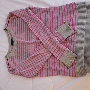XS American Eagle striped sweater